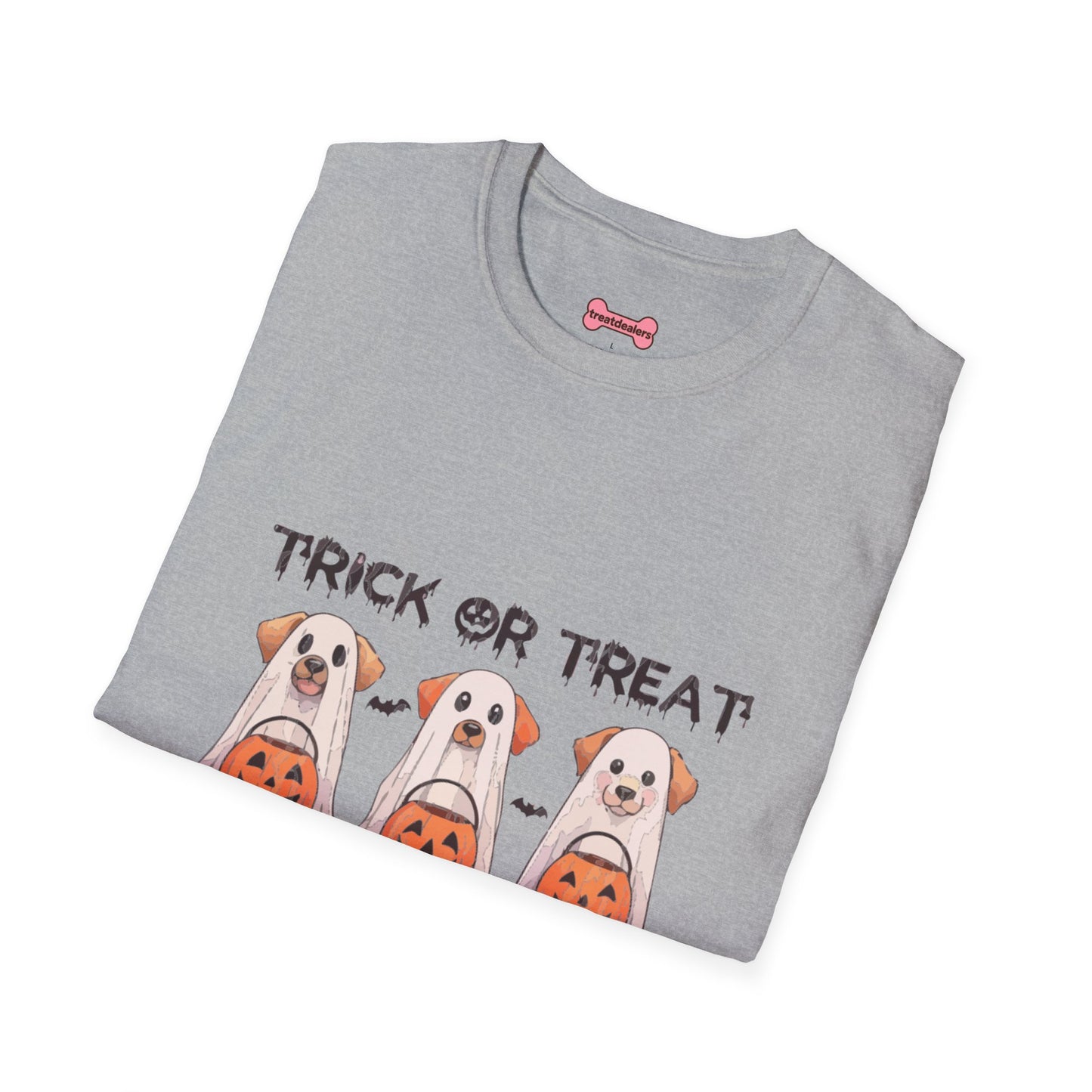 T-Shirt: Woof Wood Trick or Treat Halloween