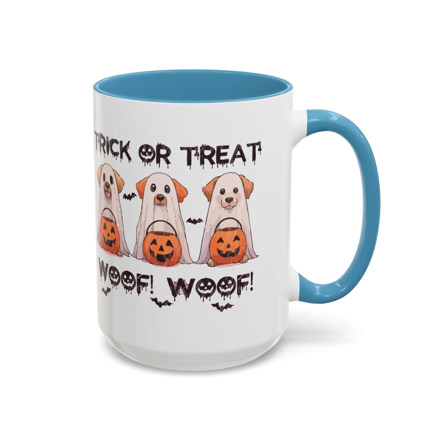 Coffee/Tea Mug: Spooky Halloween "Trick or Treat" (11, 15oz)