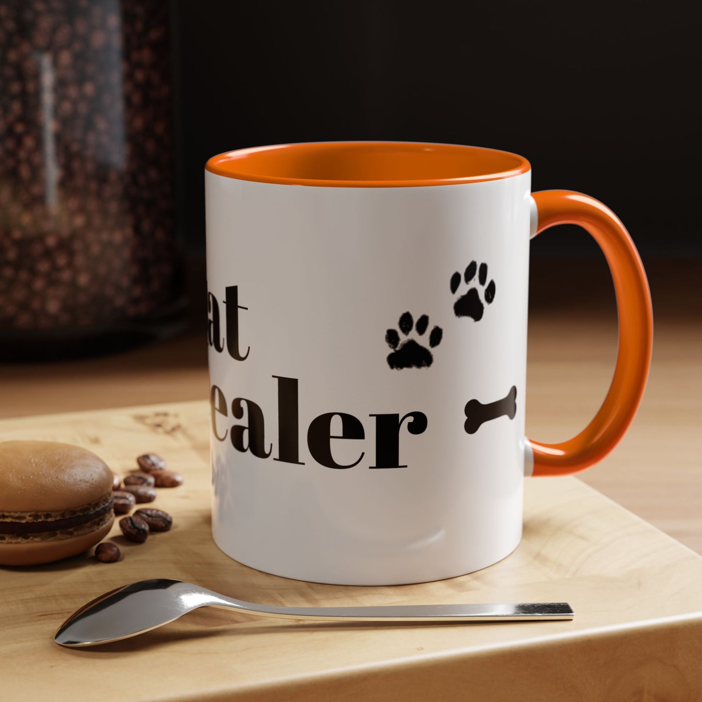 Coffee/Tea Mug: "Treat Dealer" (11oz/15oz)