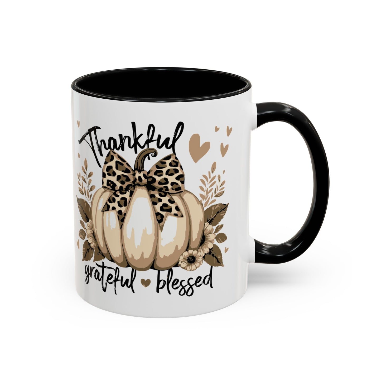 Coffee/Tea Mug: "Thankful Grateful Blessed" (11oz/15oz)