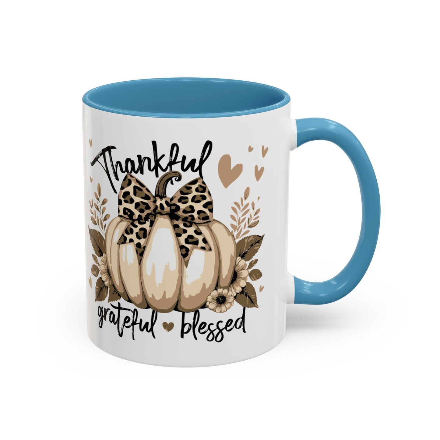 Coffee/Tea Mug: "Thankful Grateful Blessed" (11oz/15oz)