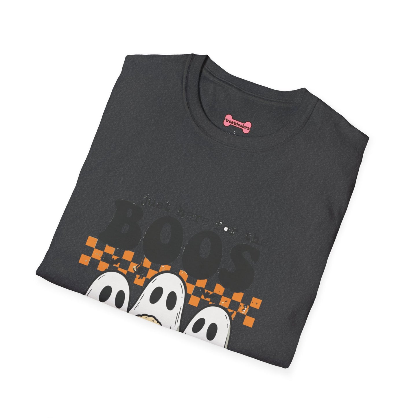 T-Shirt: Halloween "Just here for the Boos"