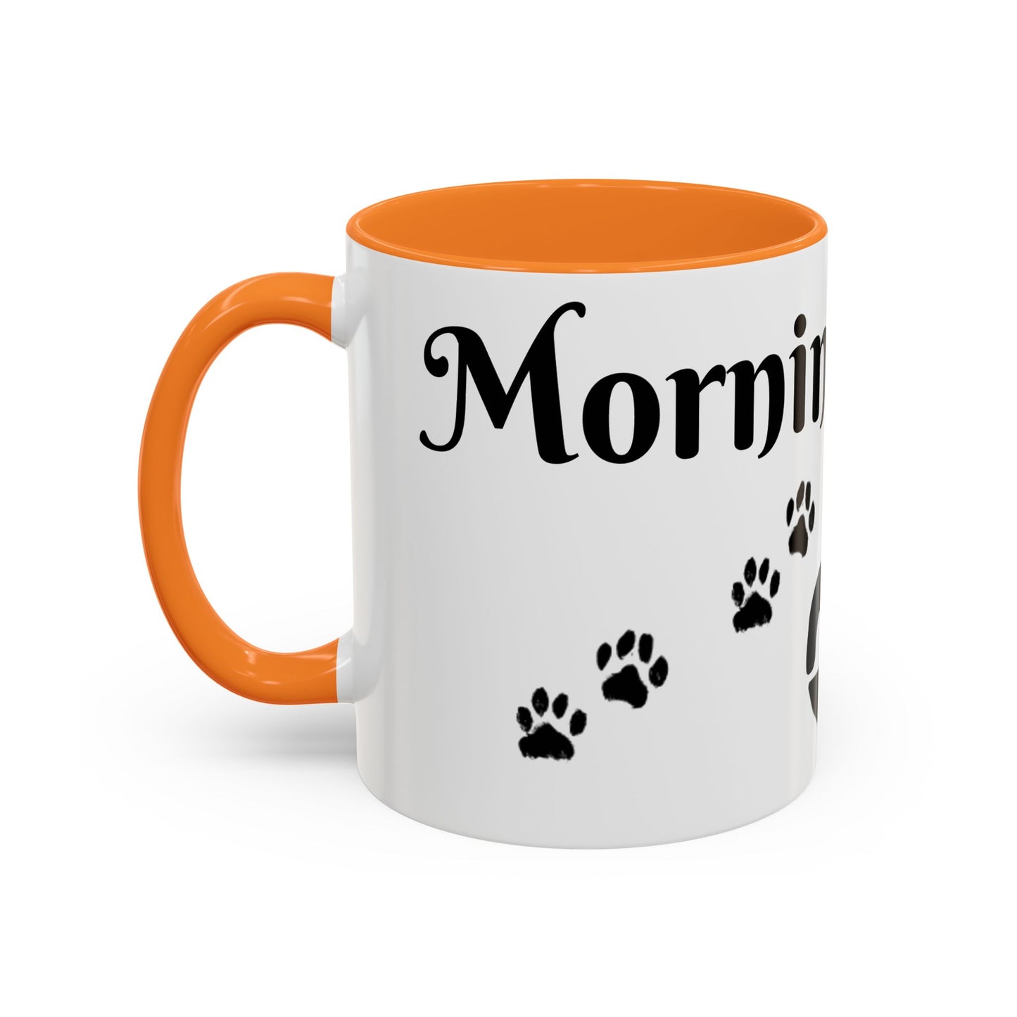 Coffee/Tea Mug: "Mornings are ruff", (11oz/15oz)