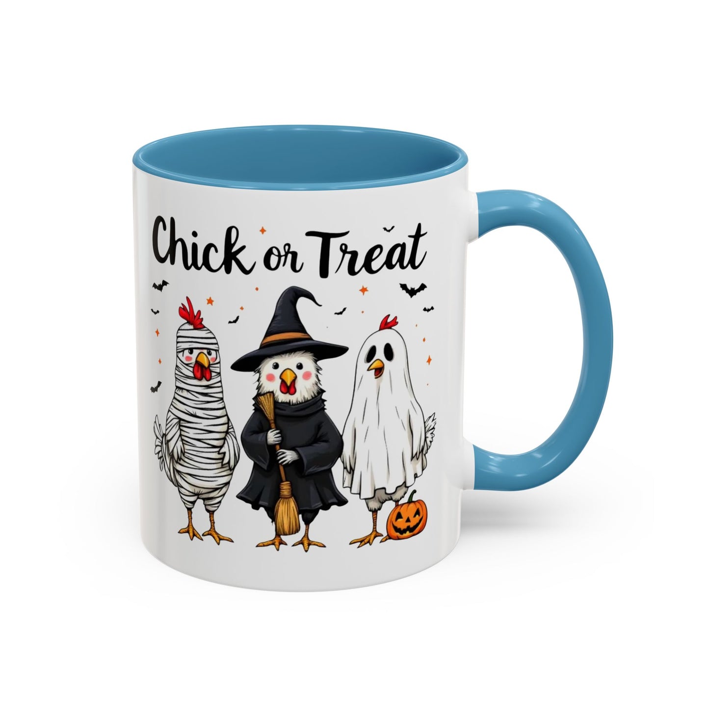 Coffee Tea Mug: Halloween "Chick or Treat" (11, 15oz)
