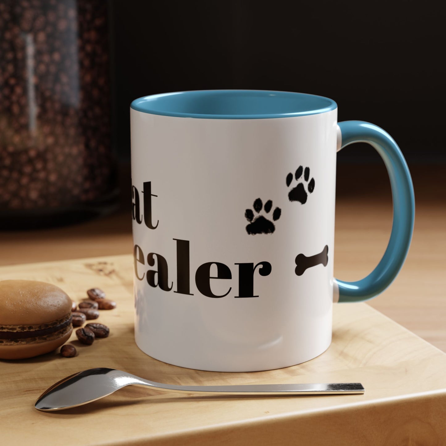 Coffee/Tea Mug: "Treat Dealer" (11oz/15oz)