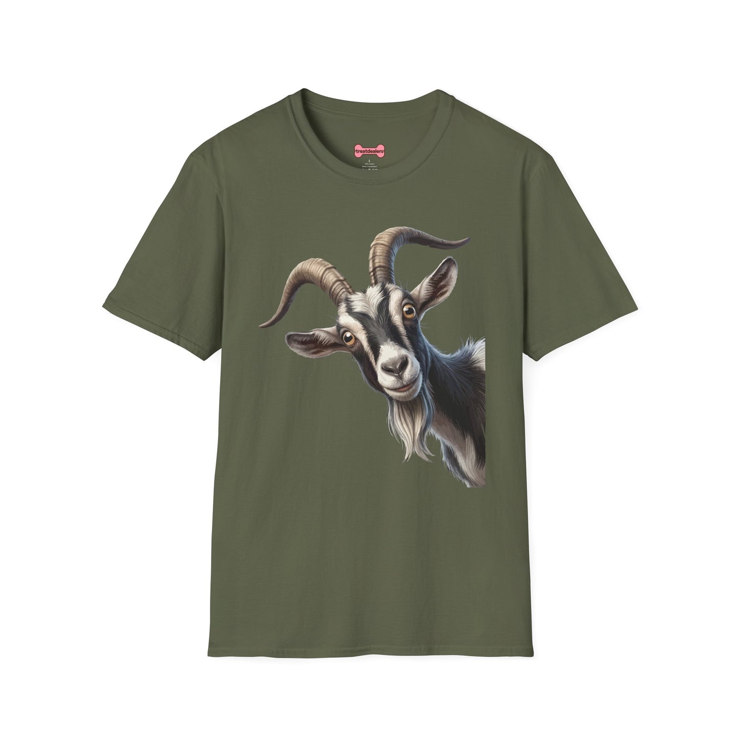 Funny Goat Lover T-Shirt — Cute Goat Graphic Tee for Animal Fans