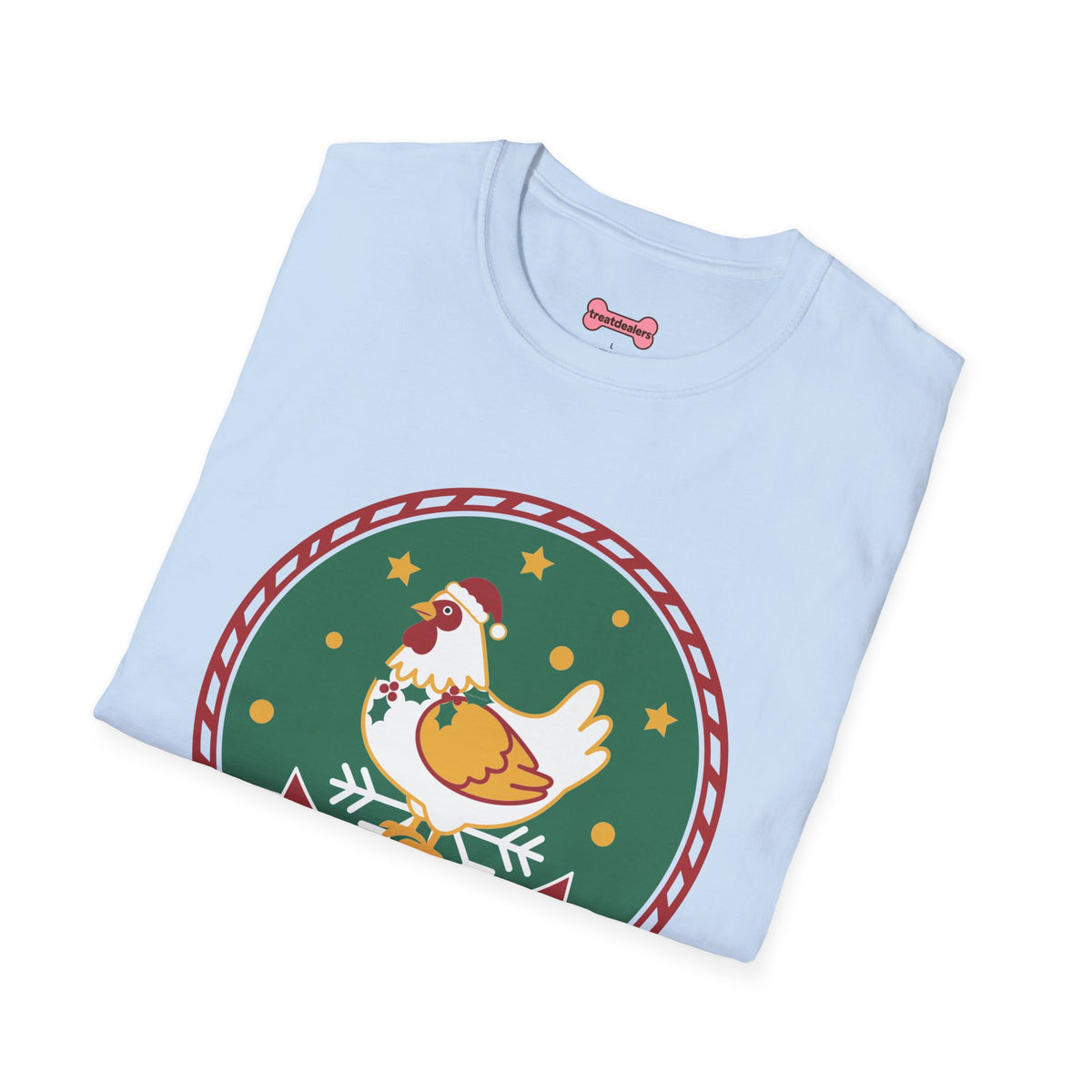 Christmas Unisex T-Shirt 'Merry Chick Mas' Funny Holiday Shirt