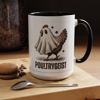 Mug 'Poultry Geist' Fall Halloween (11oz/15oz)