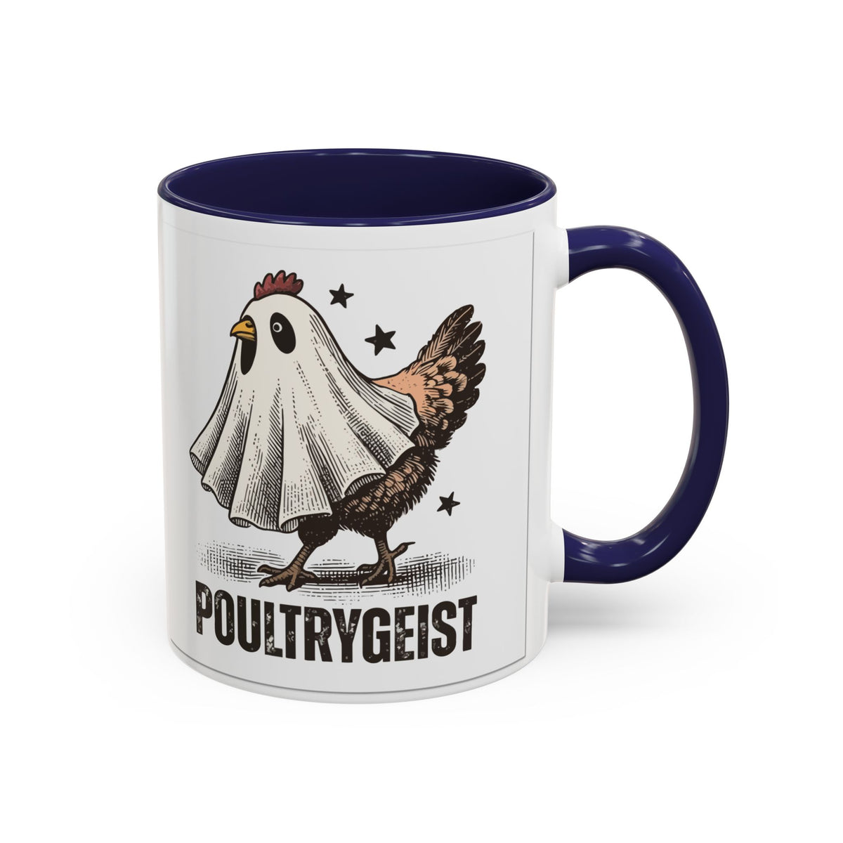 Mug 'Poultry Geist' Fall Halloween (11oz/15oz)