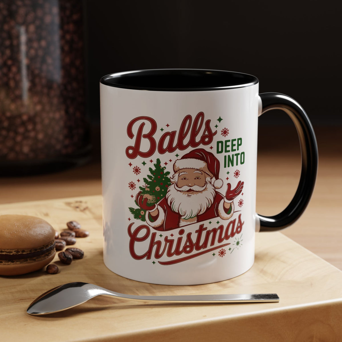 Mug  'Balls deep into Christmas' Christmas (11oz/15oz)