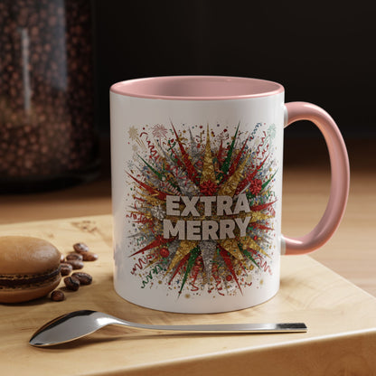 Mug 'Extra Merry' (11oz/15oz)