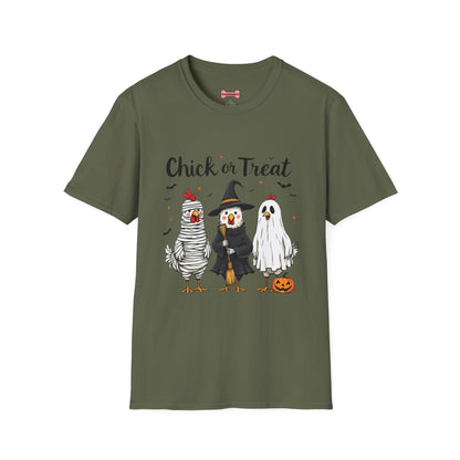 T-Shirt: "Chick or Treat" Halloween