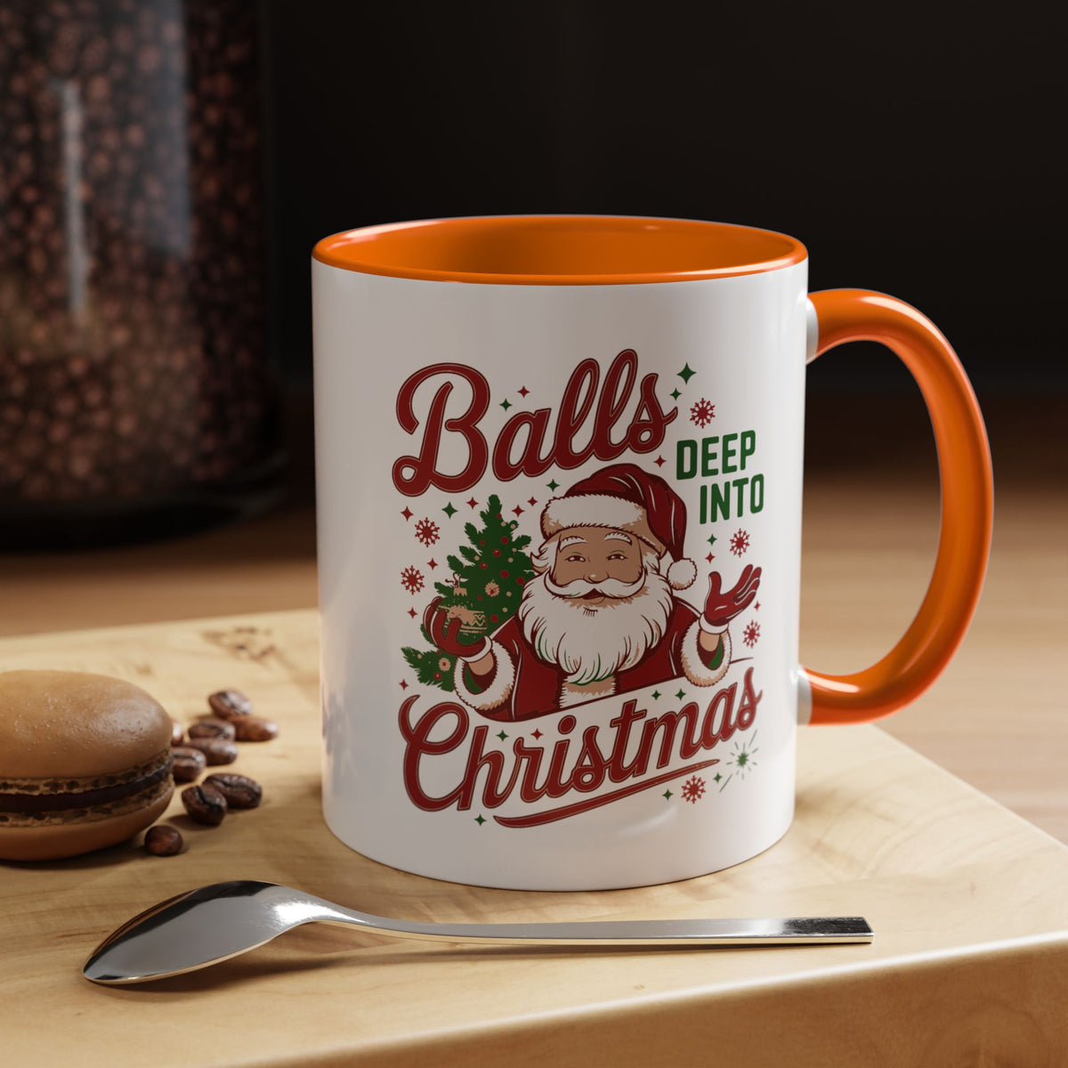Mug  'Balls deep into Christmas' Christmas (11oz/15oz)