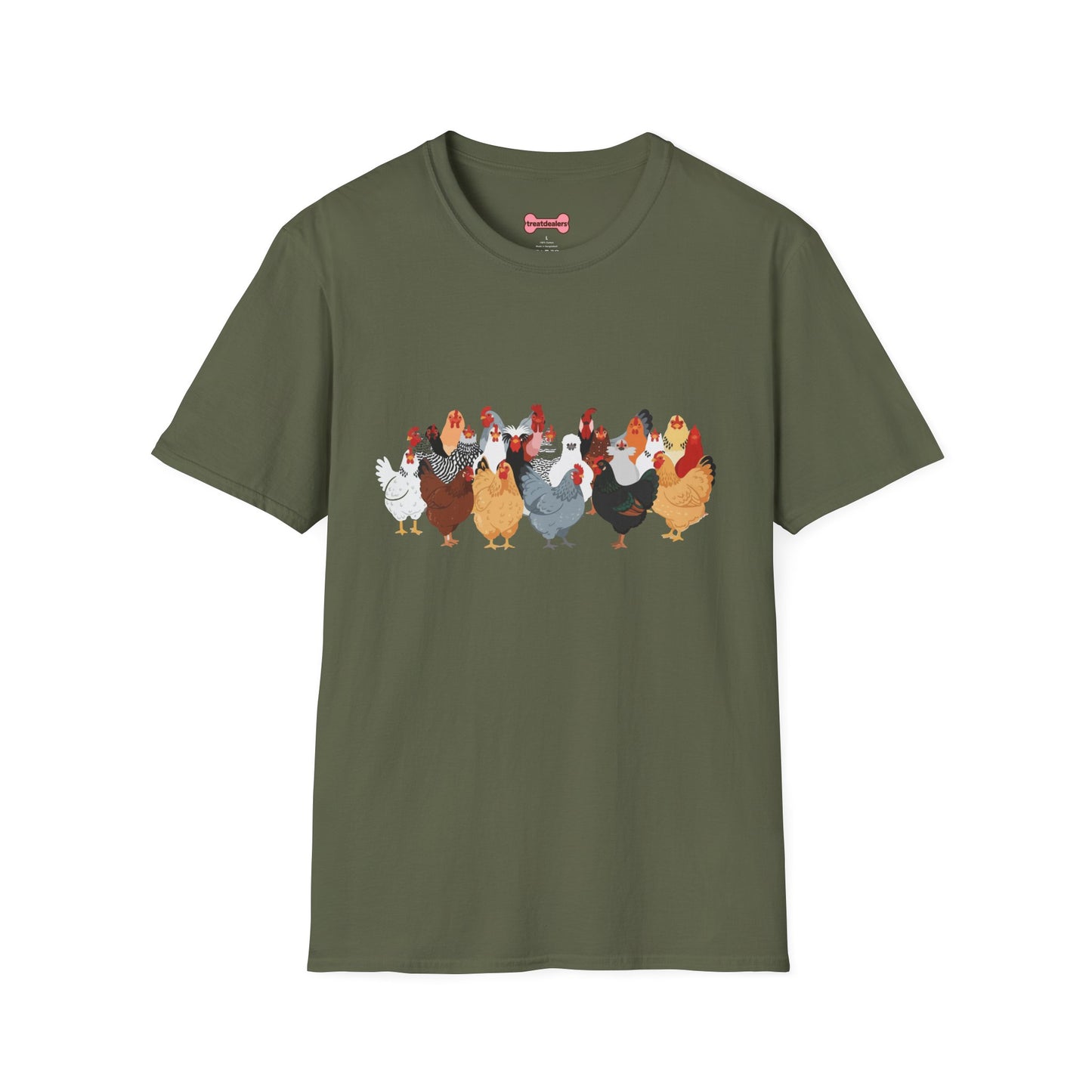 T-Shirt 'Chickens' Funny Shirt chickens Lover Tee