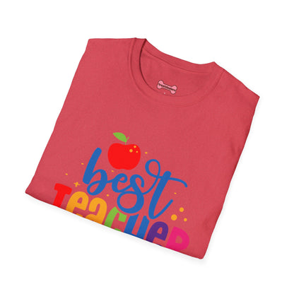 T-Shirt: "Best Teacher Ever" Teacher Appreciation Gift, Thank You Teacher Tee,