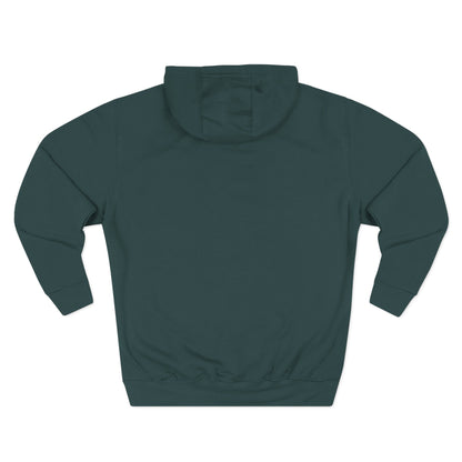 Fleece Hoodie: "Happy HalloThankMas"