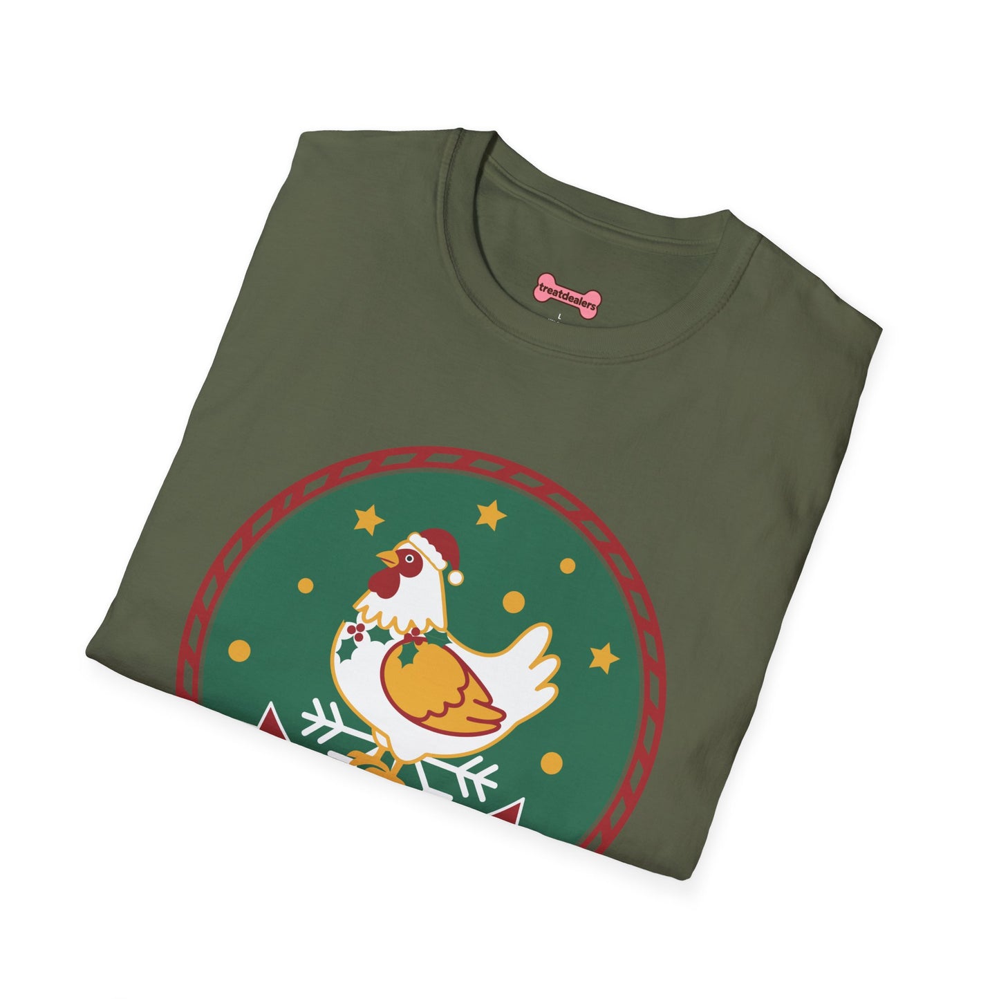 Christmas Unisex T-Shirt 'Merry Chick Mas' Funny Holiday Shirt