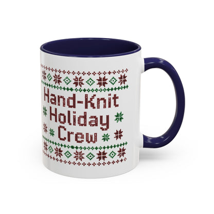 Coffee Mug 'Hand-Knit Holiday Crew' (11oz/15oz)