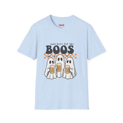 T-Shirt: Halloween "Just here for the Boos"