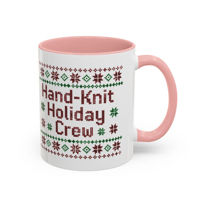 Coffee Mug 'Hand-Knit Holiday Crew' (11oz/15oz)