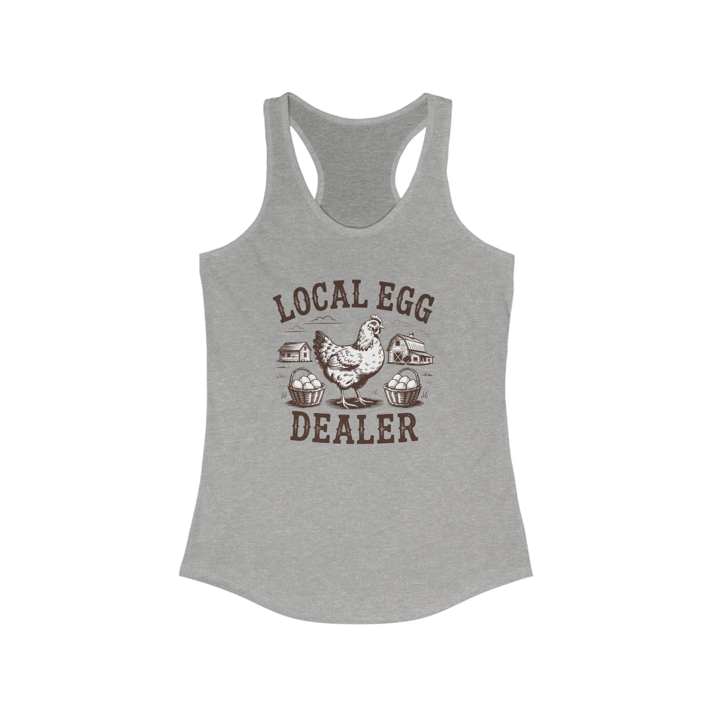 "Local Egg Dealer" Chicken Lady Tank Top