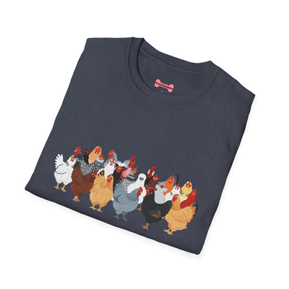 T-Shirt 'Chickens' Funny Shirt chickens Lover Tee
