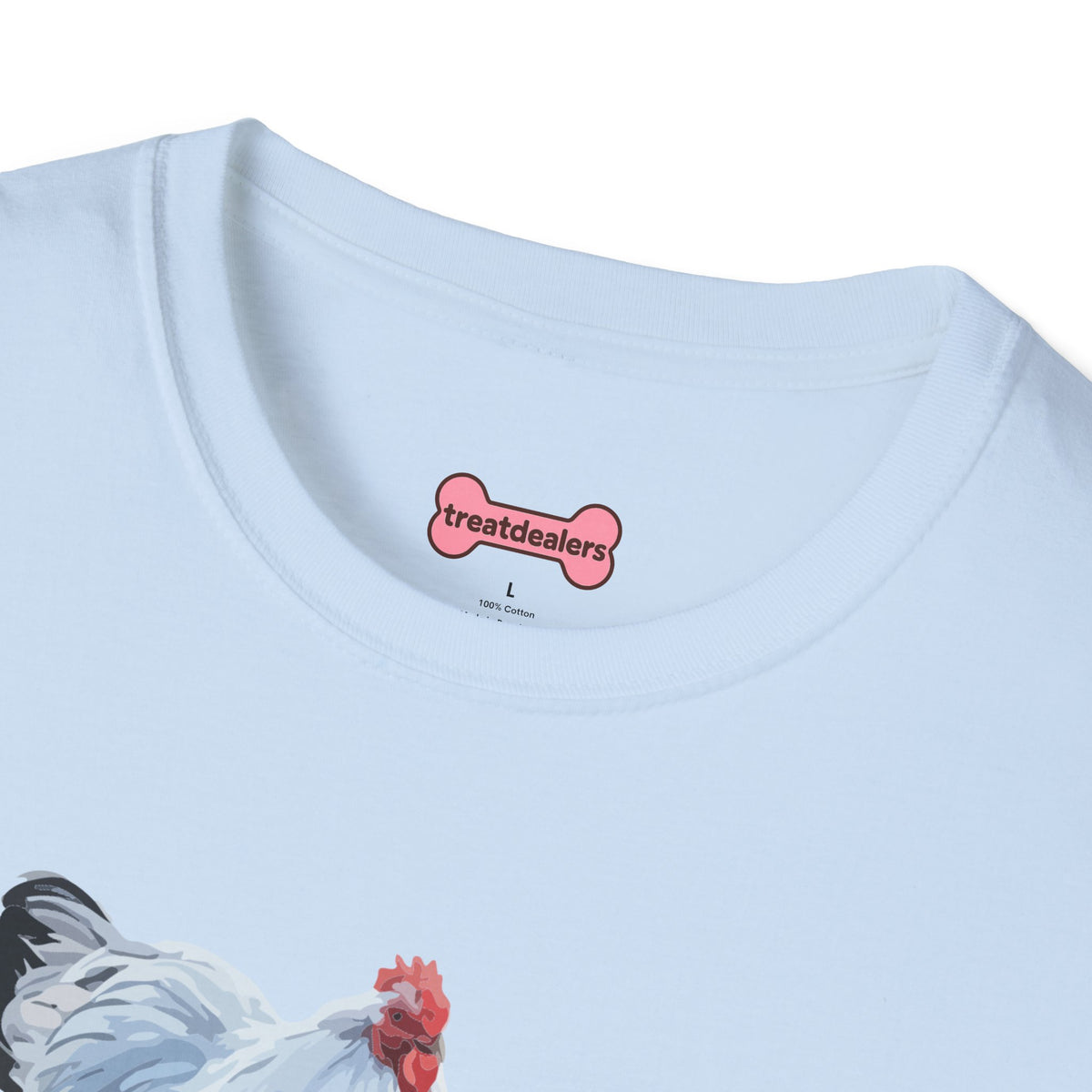 T-Shirt 'Easily Distracted By Peckers' Funny Shirt Chicken Lover Tee
