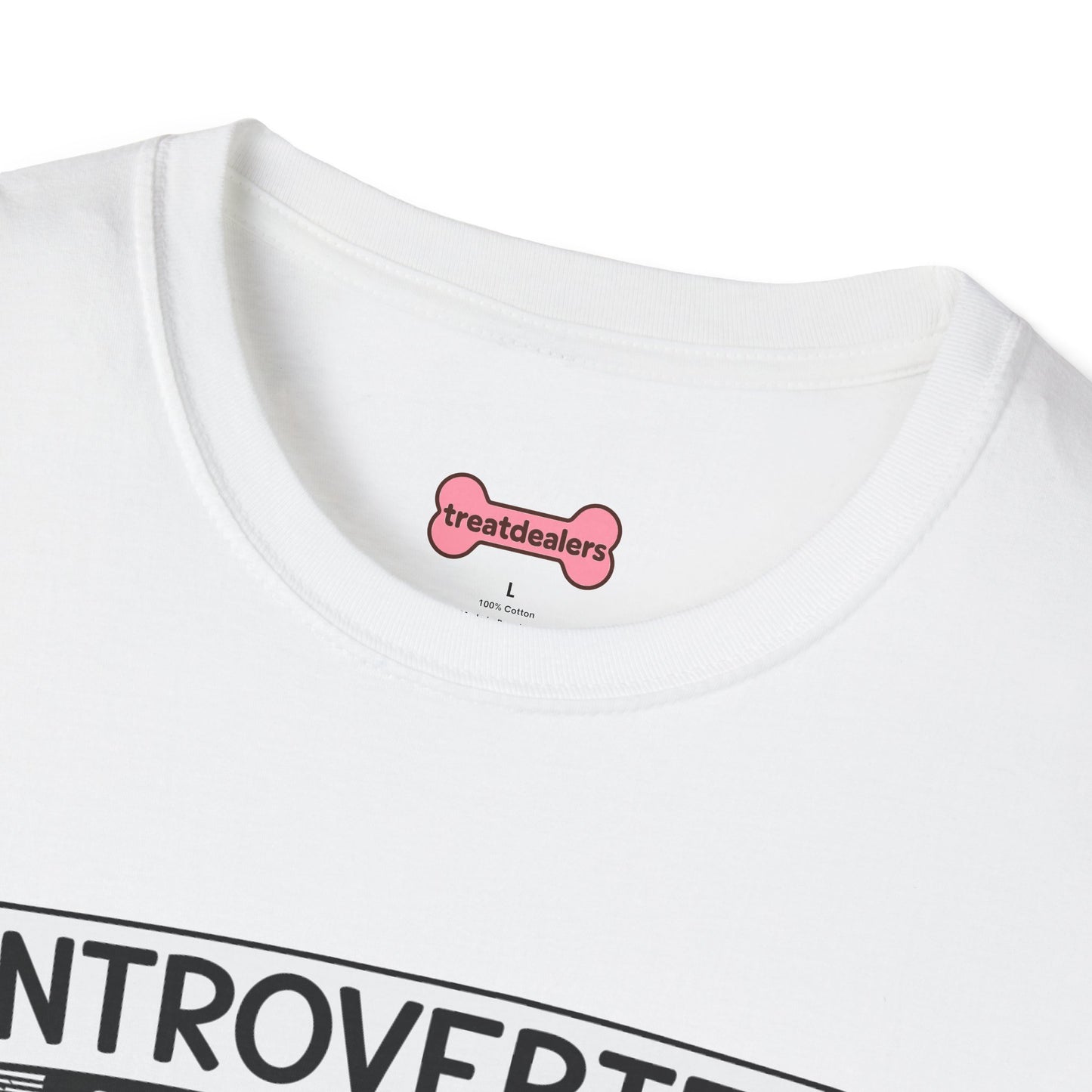 T-Shirt 'Introverted But Open to Discussing Chickens' Funny Shirt chickens Lover Tee