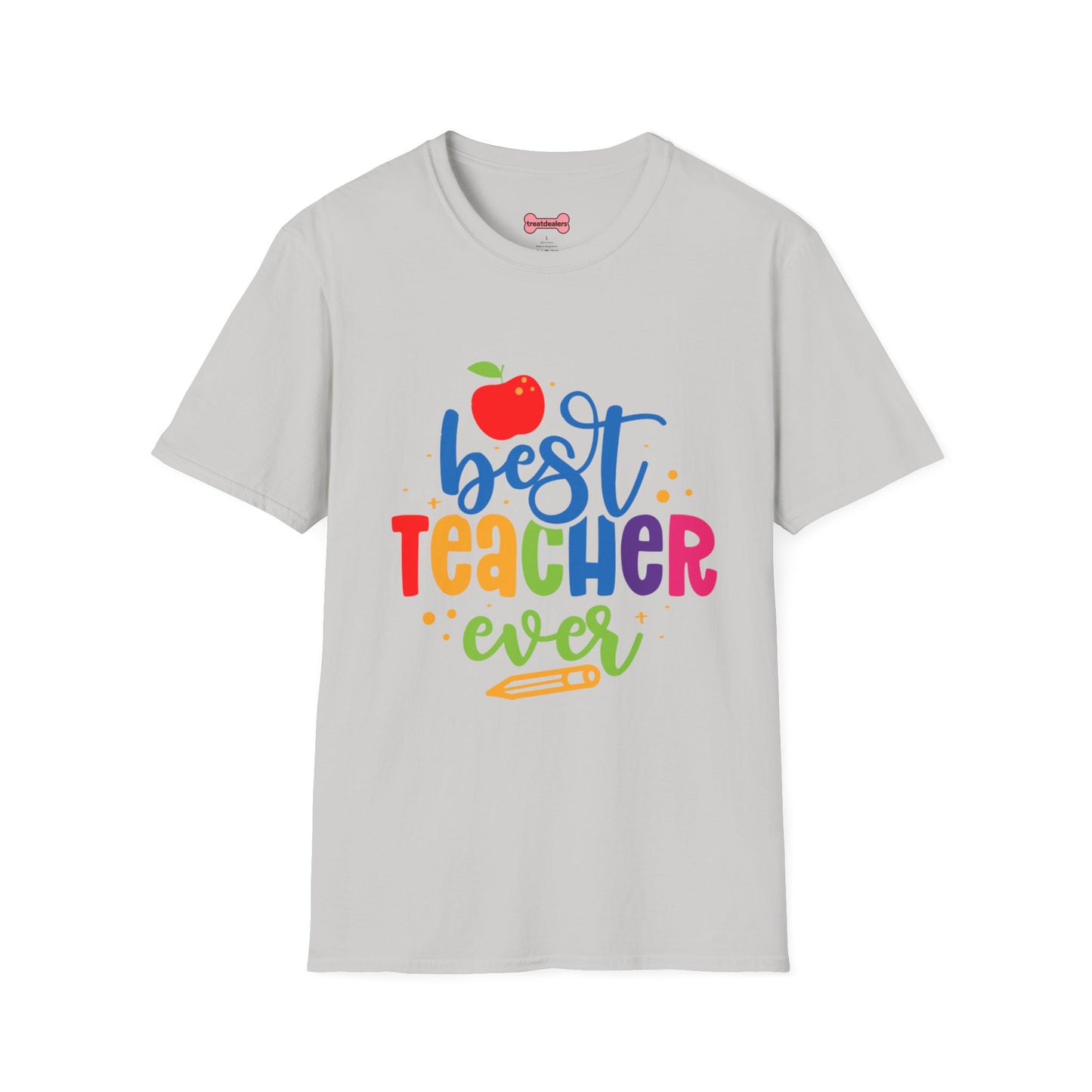 T-Shirt: "Best Teacher Ever" Teacher Appreciation Gift, Thank You Teacher Tee,