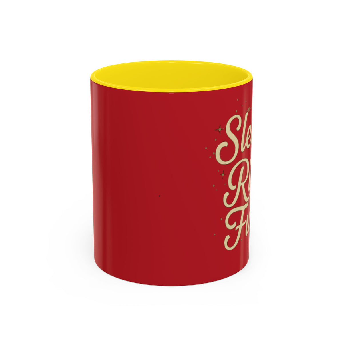 Festive 'Sleigh Ride Fuel' Coffee Holiday Mug (11oz/15oz)