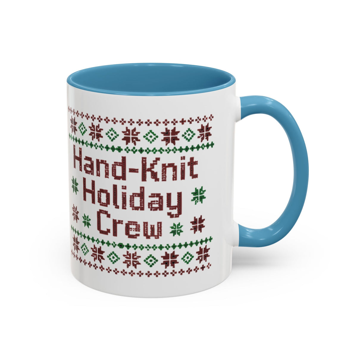 Coffee Mug 'Hand-Knit Holiday Crew' (11oz/15oz)