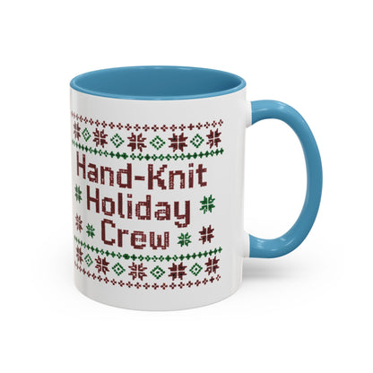 Coffee Mug 'Hand-Knit Holiday Crew' (11oz/15oz)