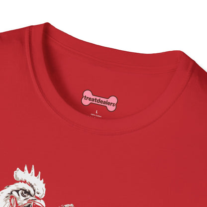 Funny Chicken Lover T-Shirt "The Fuck Are You Lookin' At?" Chicken Graphic Tee