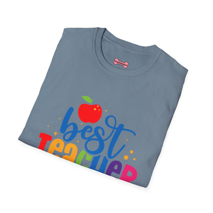 T-Shirt: "Best Teacher Ever" Teacher Appreciation Gift, Thank You Teacher Tee,