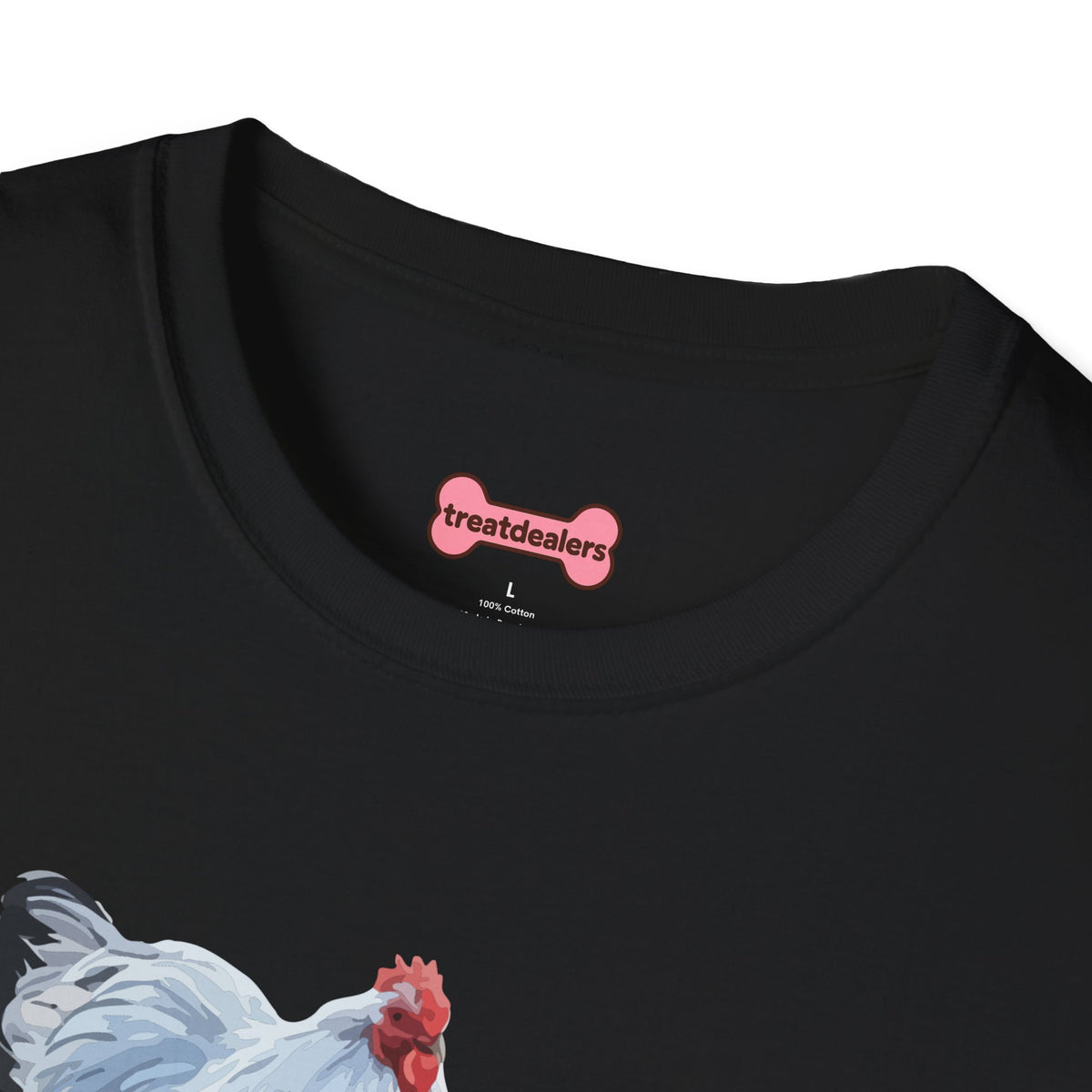 T-Shirt 'Easily Distracted By Peckers' Funny Shirt Chicken Lover Tee