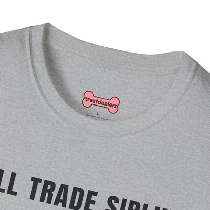 T-Shirt 'Will Trade Sibling For Some Chickens' Funny Shirt Chicken Lover Tee