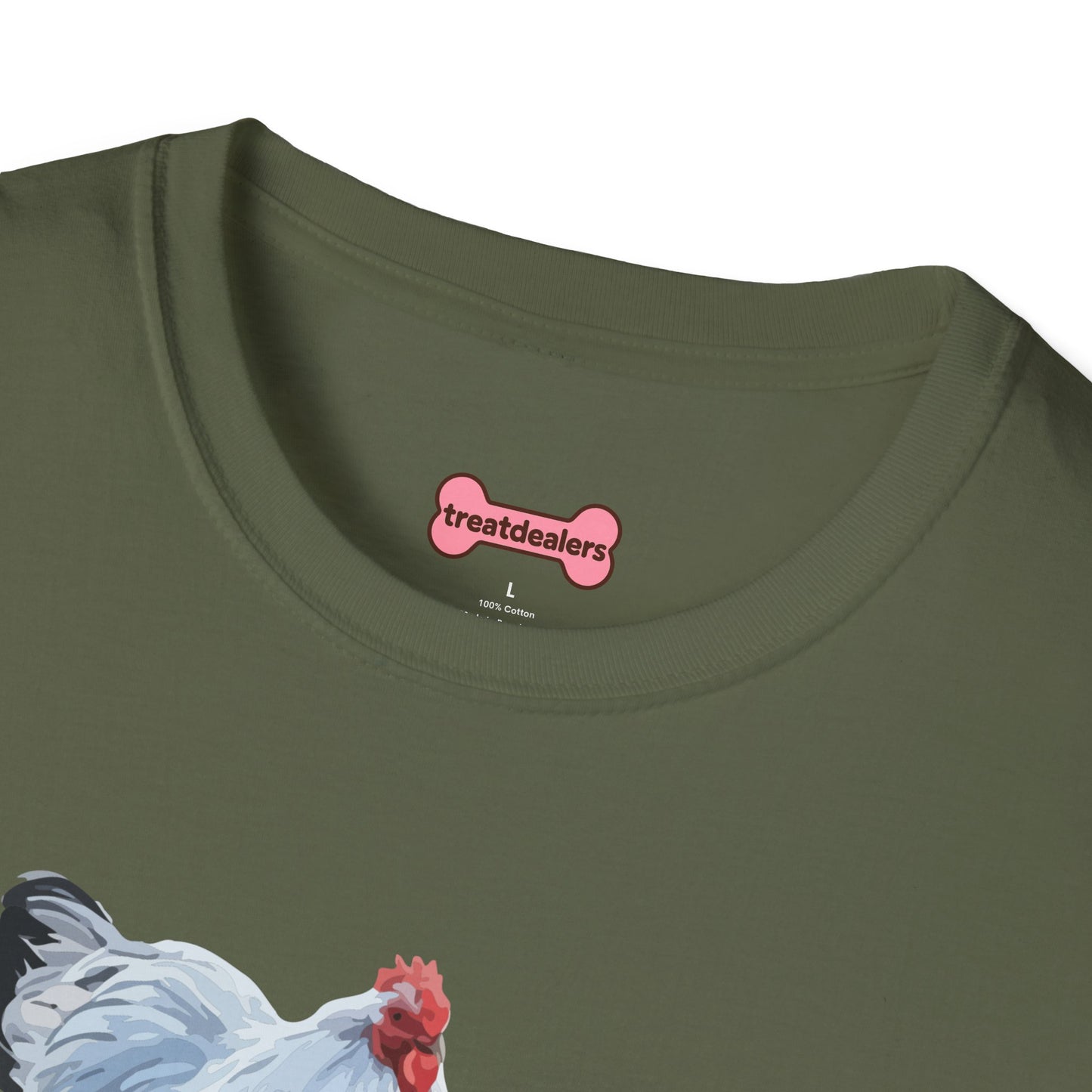 T-Shirt 'Easily Distracted By Peckers' Funny Shirt Chicken Lover Tee