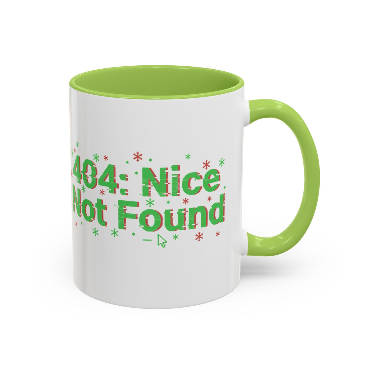 Mug '404 Nice not found' Christmas (11oz/15oz)
