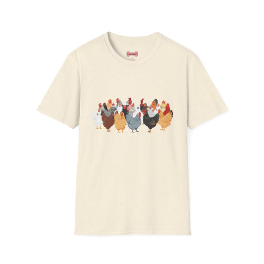 T-Shirt 'Chickens' Funny Shirt chickens Lover Tee