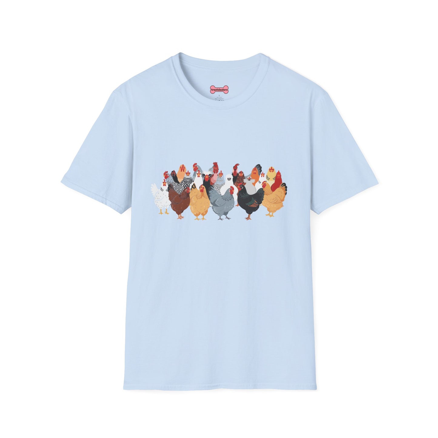 T-Shirt 'Chickens' Funny Shirt chickens Lover Tee