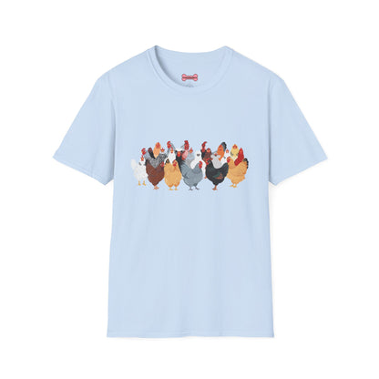 T-Shirt 'Chickens' Funny Shirt chickens Lover Tee