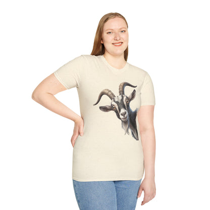 Funny Goat Lover T-Shirt — Cute Goat Graphic Tee for Animal Fans