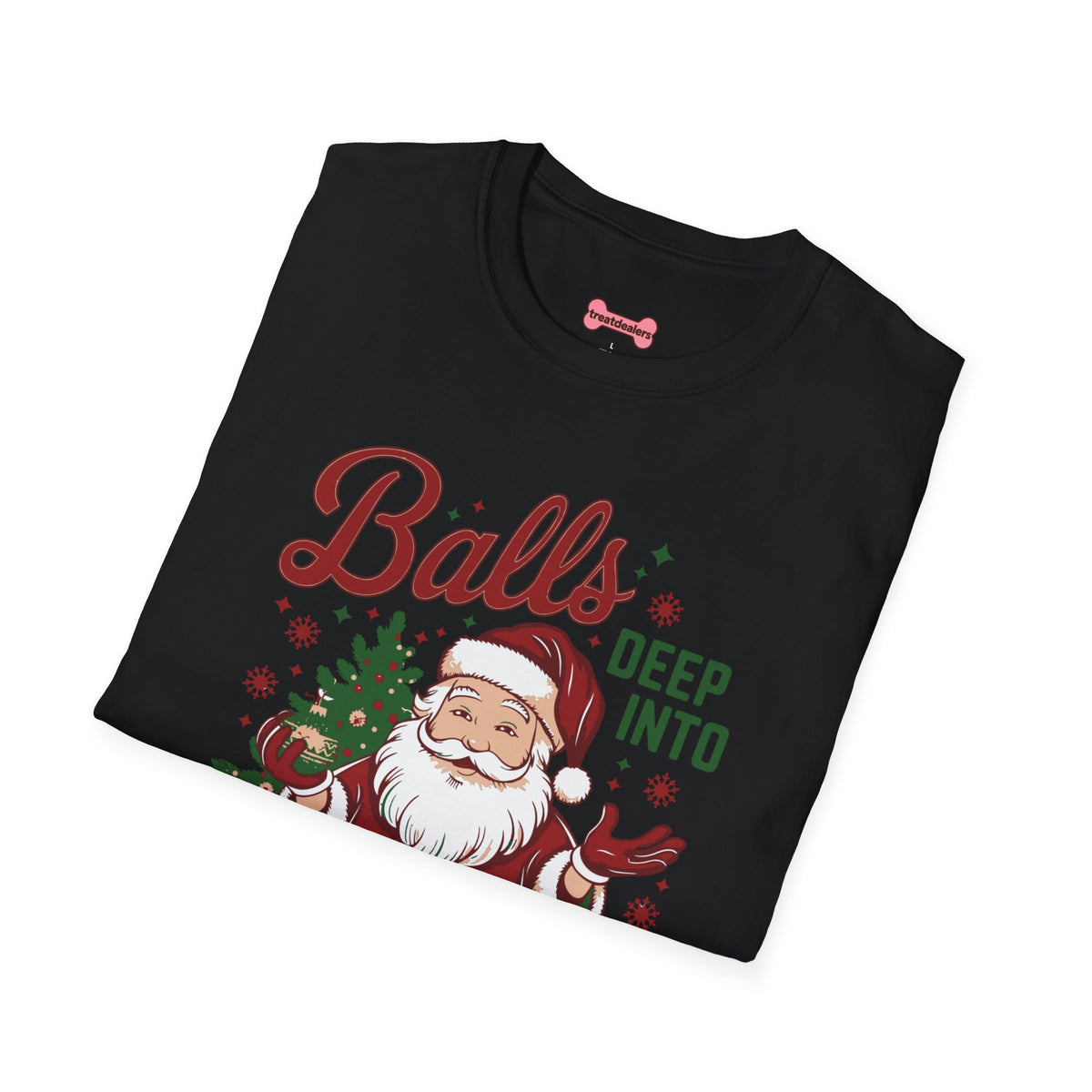 Christmas T-Shirt 'Balls deep into Christmas'
