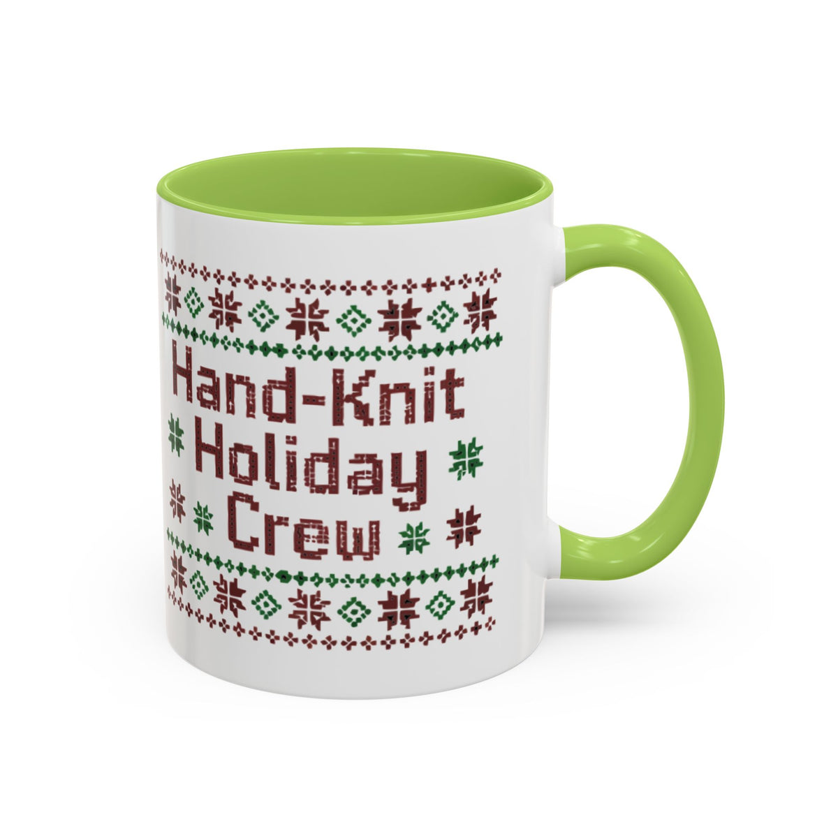 Coffee Mug 'Hand-Knit Holiday Crew' (11oz/15oz)