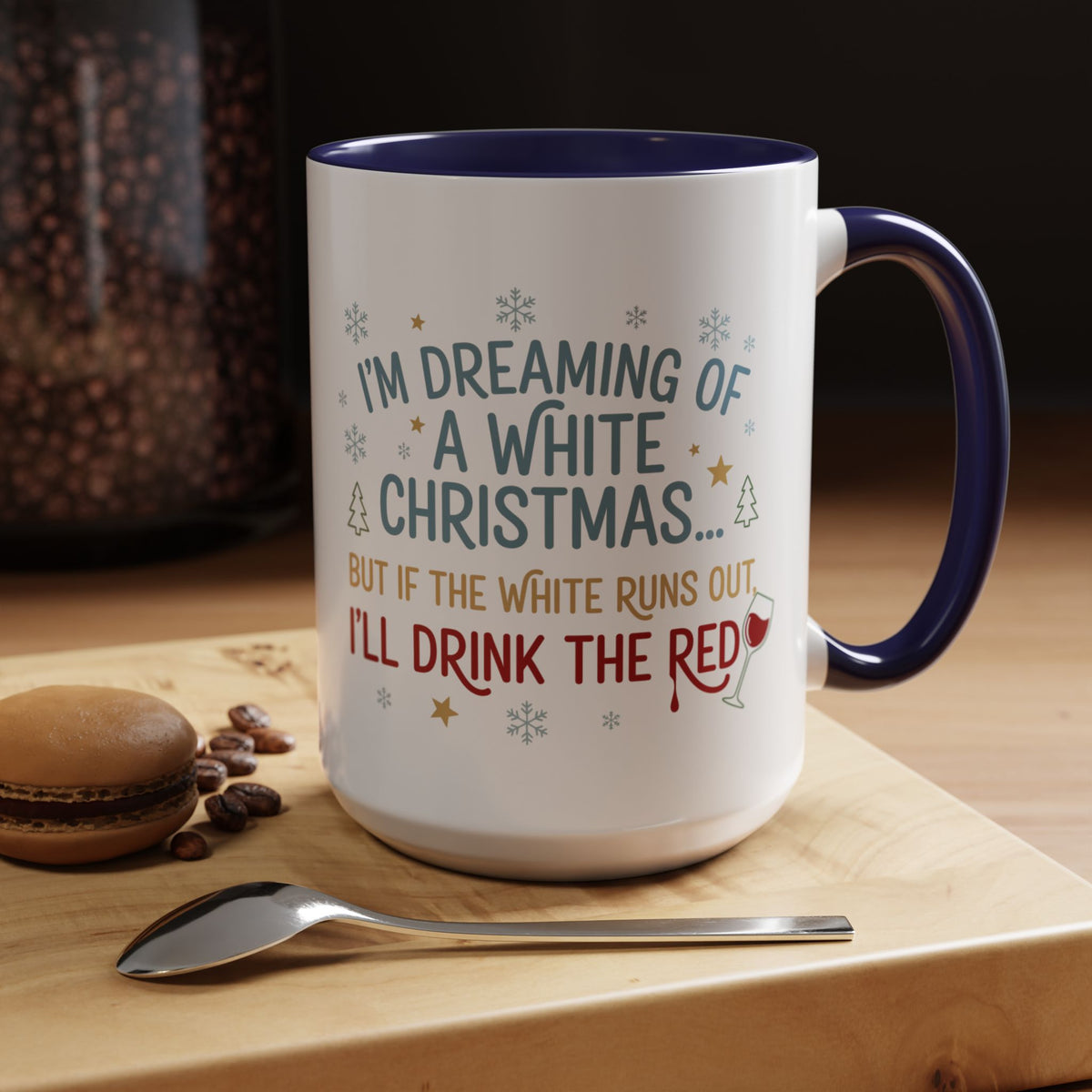 Mug  'Dreaming of a White Christmas' Fall Christmas (11oz/15oz)