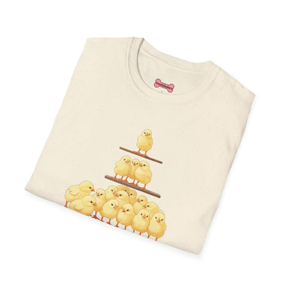 T-Shirt 'Chicken Math' Funny Shirt Chicken Lover Tee