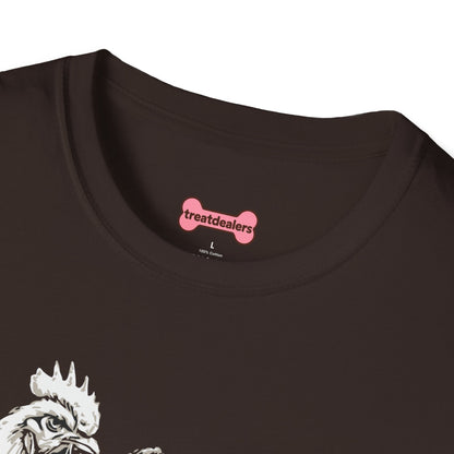 Funny Chicken Lover T-Shirt "The Fuck Are You Lookin' At?" Chicken Graphic Tee
