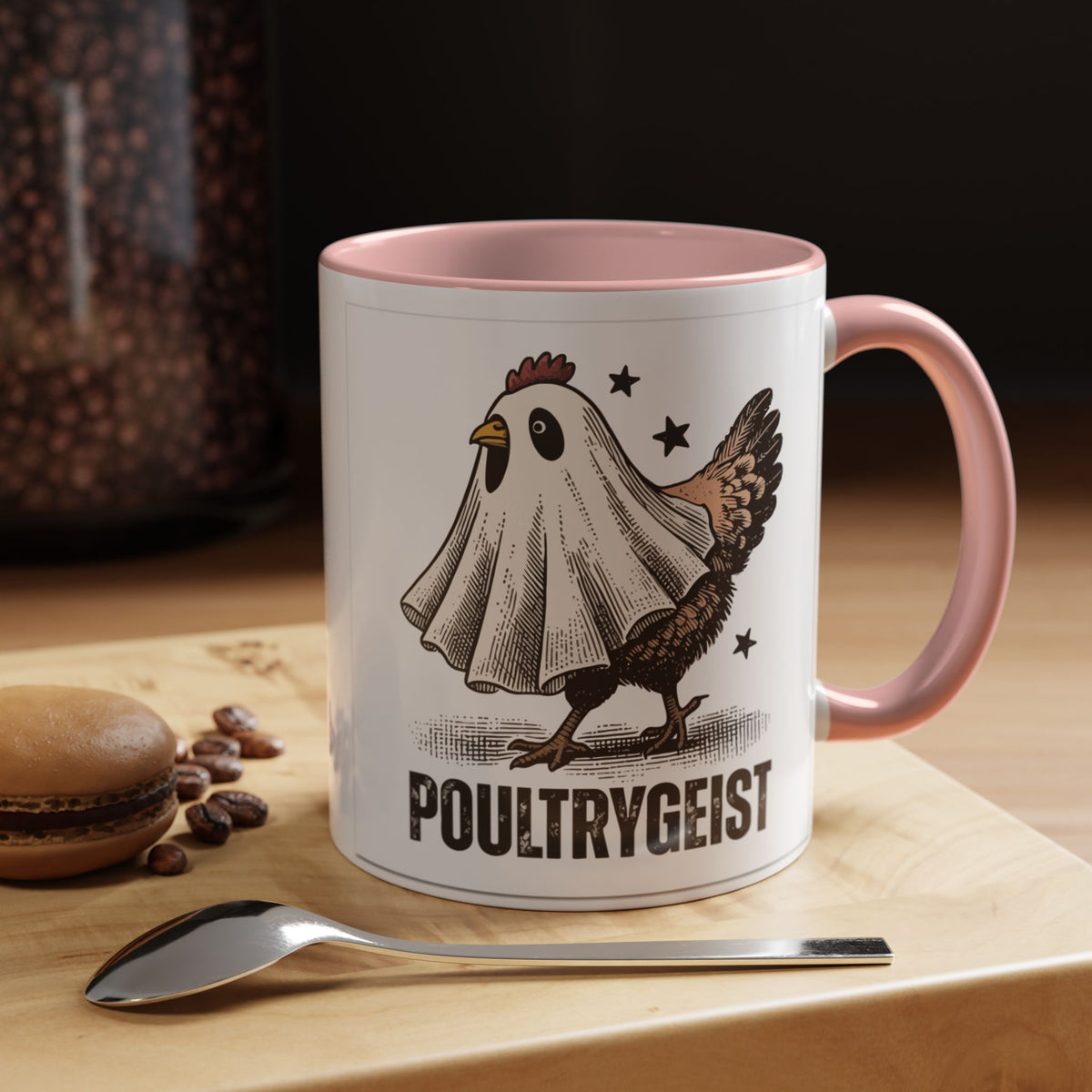 Mug 'Poultry Geist' Fall Halloween (11oz/15oz)
