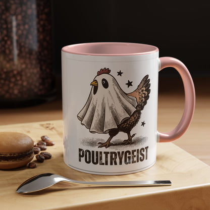 Mug 'Poultry Geist' Fall Halloween (11oz/15oz)