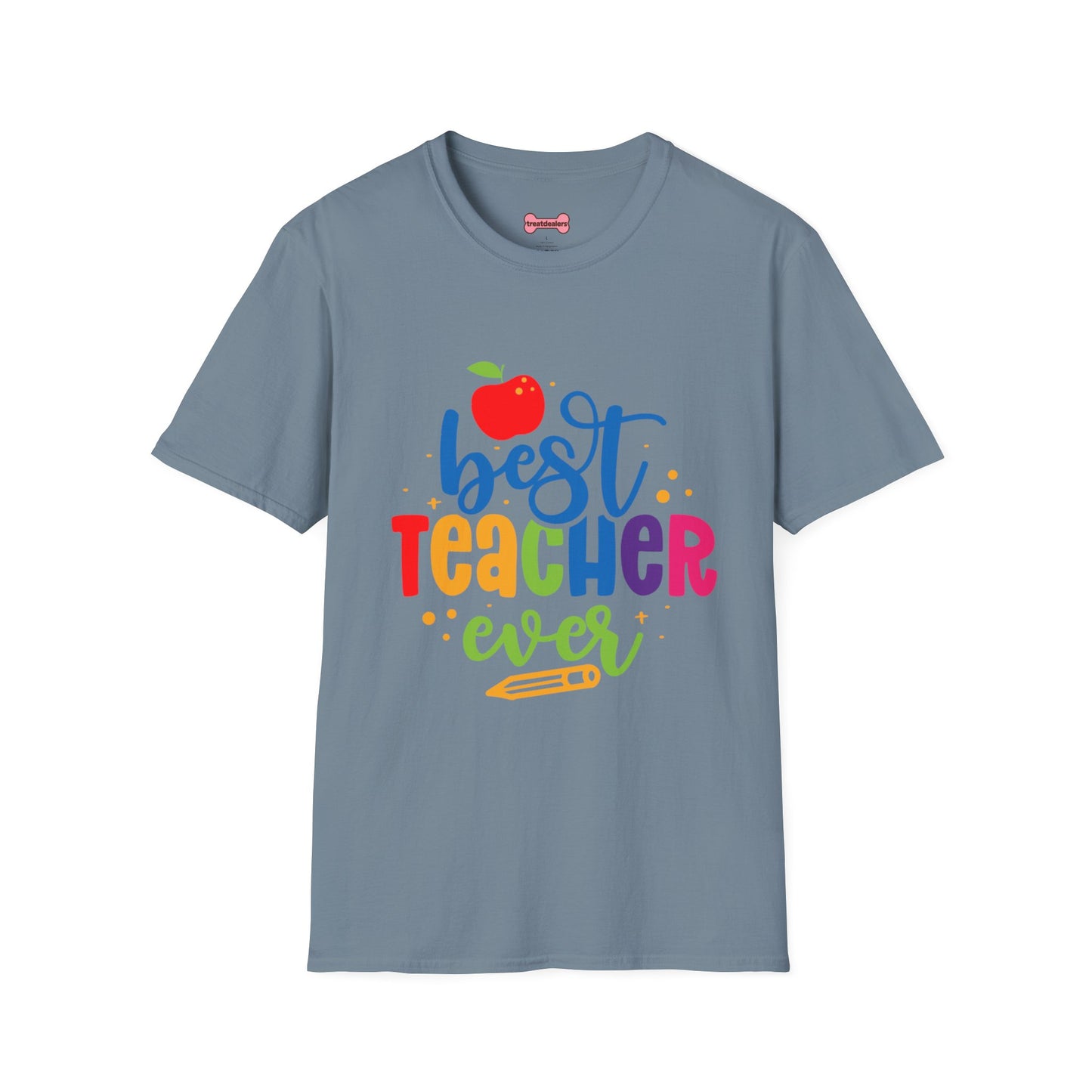 T-Shirt: "Best Teacher Ever" Teacher Appreciation Gift, Thank You Teacher Tee,